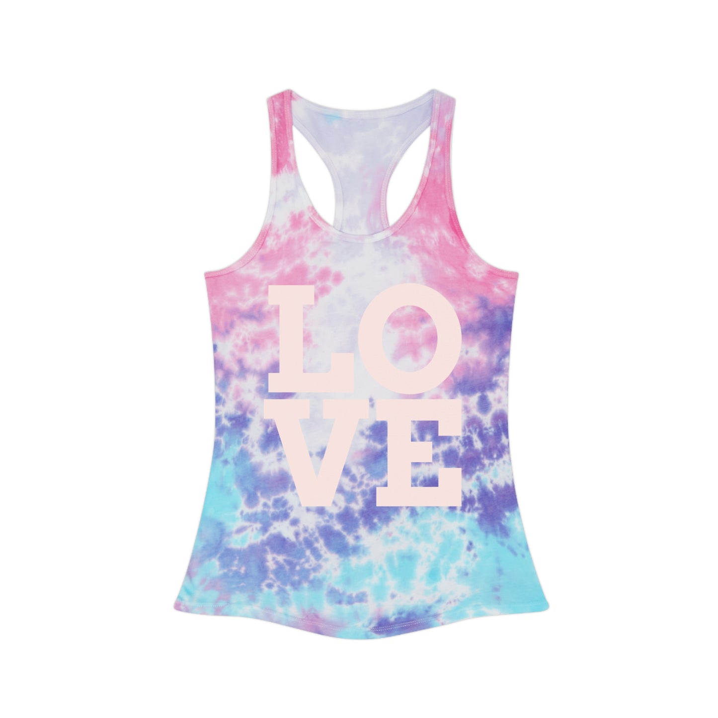 Tie Dye Racerback Tank Top