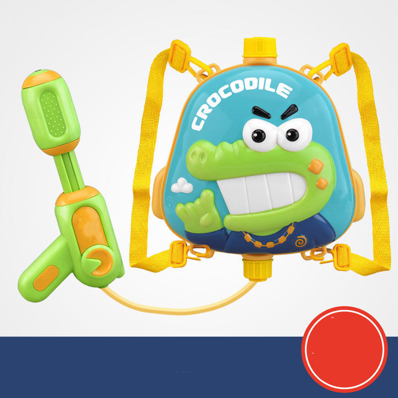 Backpack Water Gun Toy Pull Out Style