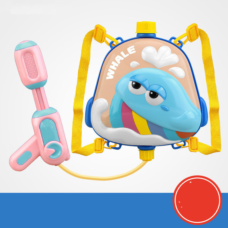 Backpack Water Gun Toy Pull Out Style